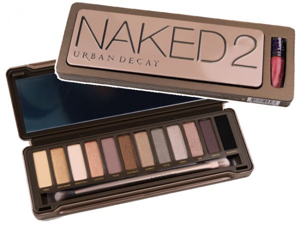 Paleta Naked 2 com gloss